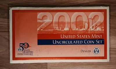 2002 Uncirculated  U.S. Mint set in the Government Packaging OGP COA #1790 - Image 1 of 3