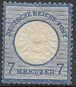 Deutsches Reich MiNr 26 sauber gefalzt * geprüft Sommer - Picture 1 of 2