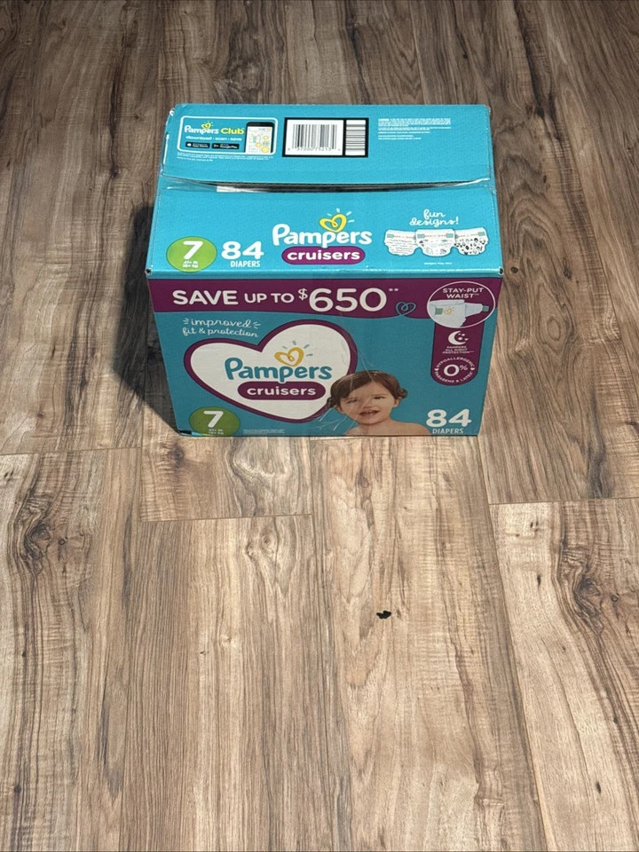 Pampers Cruisers SIZE 7 (84 Diapers) - Image 1 of 2