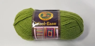 Nuevo hilo de aguacate mezcla de lana fácil de lana marca Lion 3 oz madeja Foto 1 de 3