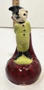 Vintage unmarkiert Keramik Pixie Pie Vogel Entlüftung Trichter Piebird - Bild 1 von 8