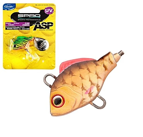 Spro ASP Jigging Spinner UV Rudd 10g - Bild 1 von 1