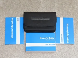 2021 Honda Accord Owners Manual Set ay - Picture 1 of 1