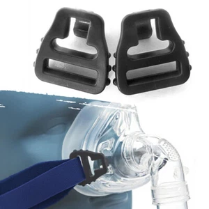 2x Headgear Clips For BMC CPAP Mask Clip Connect APAP Various Nasal Mask Tool - Foto 1 di 11