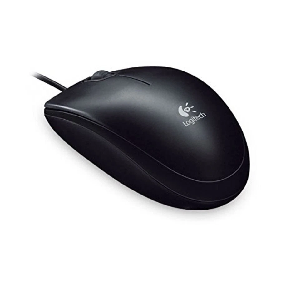 Logitech B100 800dpi Optical USB Mouse - Scroll Wheel 3 Button (910-001439) - Image 1 of 1