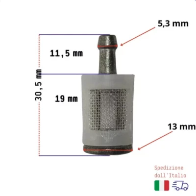 Ricambio filtri FILTRO serbatoio pompa OLIO per motosega ECHO CINESE HUSQVARNA - Immagine 1 di 4