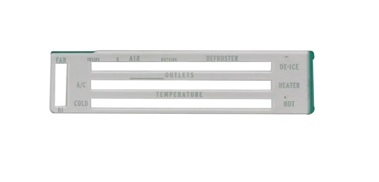 1965-66 Chevy Impala & 67-72 GMC Truck Temperature Control Face - Image 1 of 1