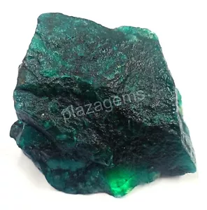 Piedras preciosas sueltas teñidas ásperas esmeralda verde natural de 4499,00 quilates certificadas por EGL 5 MRP - Imagen 1 de 10