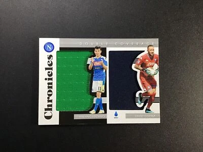 2019-20 Panini Chronicles Soccer DUAL RELIC Patch HIRVING LOZANO / DAVID OSPINA - Image 1 of 2