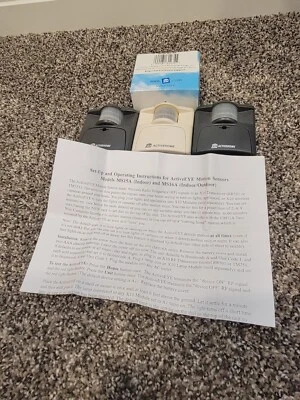 Lote de 3 detectores de sensor de movimento X10 EagleEye MS13A/MS16A/MS14A - Imagem 1 de 4