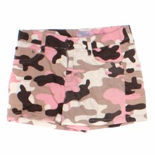 Crest Scrubs Uniforms Girls Shorts size Jr 15, pink, cotton