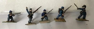 Nordisti Lot 3 - 5 Painted Lead Soldiers H. Average Cm. 3 - Picture 1 of 1