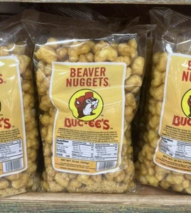 BUC-EES Beaver Nuggets Sweet Corn Puff Snacks Texas Bucee’s Buc-ee’s Beaver 13oz - Picture 1 of 3