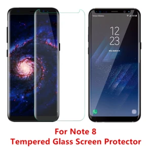 3X Premium Curved Tempered Glass Screen Protector For Samsung Galaxy Note 8 Gold - Picture 1 of 6
