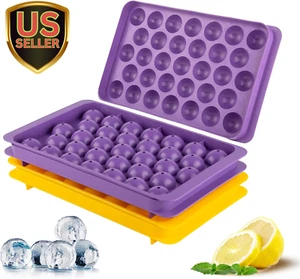 Small Ice Cube Trays - 2-Pack Mini Ice Cube Trays for Freezer, Easy-Release Nugg - Picture 1 of 7