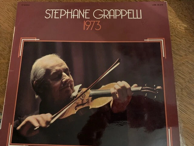 STEPHANE GRAPPELLI 1973  VINYL LP MINT CONDITIONS  - Photo 1/1