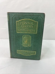 1928 Personal Analysis And Development Personal Analysis Bureau Vol 1 Collectors - Picture 1 of 18