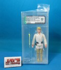 1977 Kenner Star Wars Figure HK Luke Skywalker Blonde Hair/Dark Pants AFA 80 NM For Sale