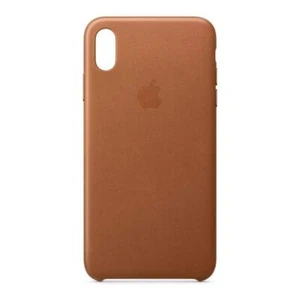 Apple iPhone XS Max Leder Case - Sattelbraun - Bild 1 von 1
