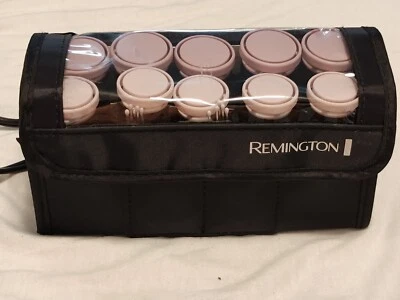 Rizadores eléctricos de viaje Remington Hot Rollers concurso baile púrpura con clips Foto 1 de 4