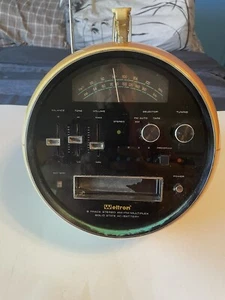 Radio vintage Welltron 2001 reproductor de 8 pistas AM/FM color naranja - Imagen 1 de 9