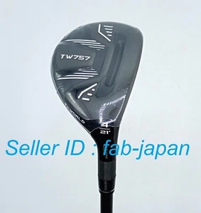 HONMA GOLF TOUR WORLD TW757 HYBRID 4H LOFT 21 DEG FLEX S GRAPHITE SHAFT RESCUE - Picture 1 of 12