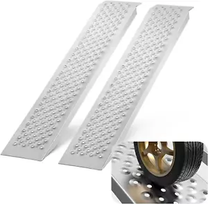 2 Rampas De Acero Pequeño Heavy Duty Para Cortacéspedes Motocicleta ATV, 880 LBS - Imagen 1 de 12