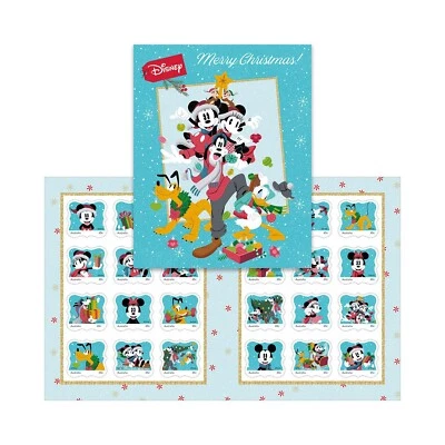 2021: Disney Merry Christmas Stamp Pack - image 1 of 4