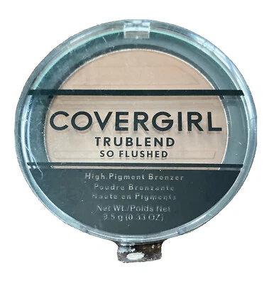 Covergirl Trublend So Flushed High Pigment Bronzer 400 Ebony New - Image 1 of 2