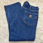 Carhartt Men's Traditional Jeans Size 38X30 (Hemmed)