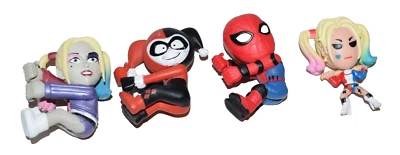 NECA SCALERS Harley Quinn 蜘蛛侠 头戴式耳机 挂绳 线 悬挂玩偶 — 第 1/4 张图片