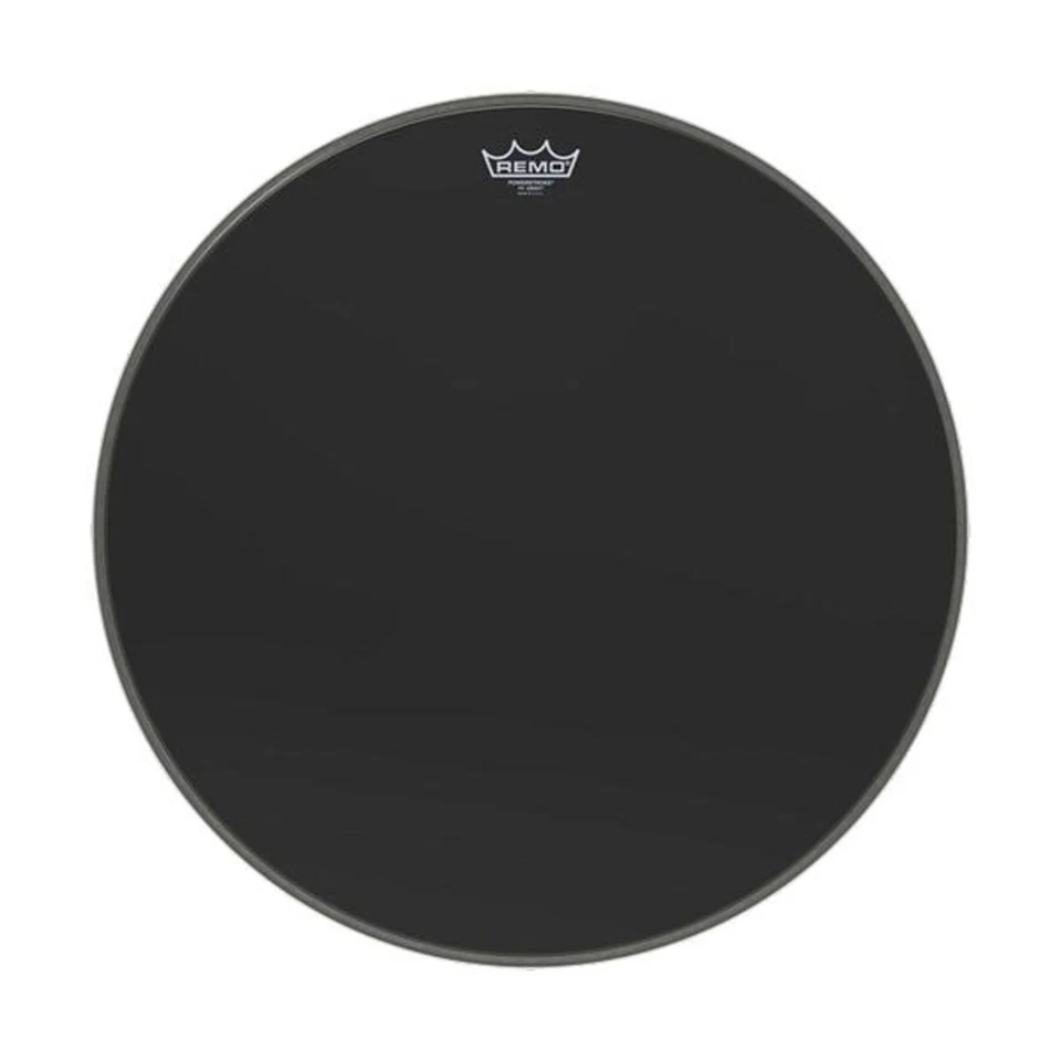 20" Remo Powerstroke 3 P3 Schlagzeug Bass Drum Fell Ebony Head Dämpfung schwarz - Bild 1 von 1