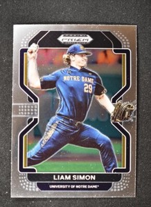2022 Prizm Draft Picks Baseball Base #PDP166 Liam Simon