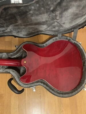 Washburn Hb 35 Wrk Semi Hollow body 2010s Wine Red  - Image 1 of 4
