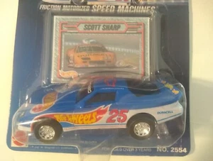 1992 Mattel New Hot Wheels Pro Circuit Jack Baldwin Scott Sharp Card Error - Picture 1 of 4