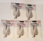 5 Size A Sears Nice Touch Beautifully Bare Pantyhose Stockings 4 Black, 1  Beige