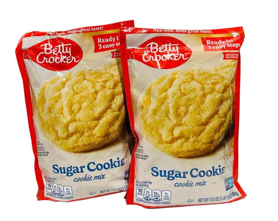 Mezcla de galletas de azúcar Betty Crocker 17,5 oz (paquete de 2)  Foto 1 de 1
