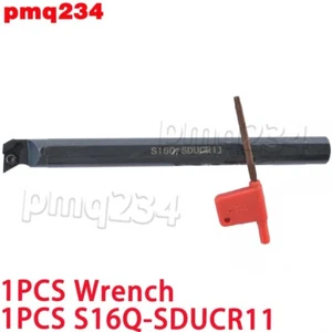 S16Q-SDUCR11 16×180mm Internal Lathe turning tools inner hole FOR DC*T11 Inserts - Picture 1 of 4