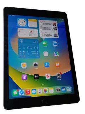 Apple iPad 5th Gen. 32GB A1823 4G LTE 9.7in Space Grey #1000F  FREE Accessories  - Image 1 of 4