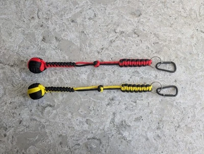 Paracord Monkey fist Cobra knot key ring  - Image 1 of 4