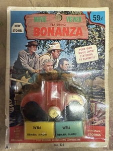 1961 Bonanza Ponderosa Ranch ACME MOVIE VIEWER #225 Western Vintage Chemtoy NOS - Bild 1 von 2