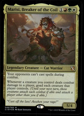 1x Foil Marisi, Breaker of the Coil - Commander 2019 - NM-Mint - MTG - Image 1 of 2