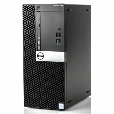Dell OptiPlex 7040 Tower PC i5-6700 16GB RAM 256GB SSD Windows 11 Pro – Tested - Image 1 of 4
