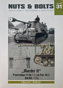 NUTS & BOLTS Volume #31 - "Marder II" (Sd.Kfz. 131) - Panzerjäger II für 7,5 cm - Picture 1 of 1