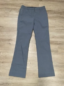 Express Pants Womens Sz 0 (25x28) Blue Low Rise Flare Stretch Career Office - Picture 1 of 8