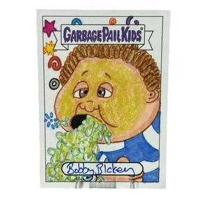 2024 Garbage Pail Kids Dressed To Grotesque 1/1 Sketch by Bobby Blakey - Picture 1 of 2