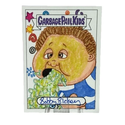2024 Garbage Pail Kids Dressed To Grotesque 1/1 Sketch by Bobby Blakey - Image 1 of 2
