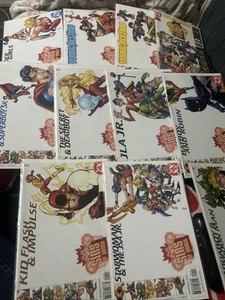 YOUNG JUSTICE SINS OF YOUTH COMPLETE SET 1-2 + 8 1st ISSUES DC 2000 Comic Books - Picture 1 of 7