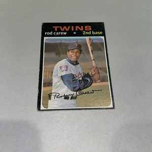 Rod Carew 1971 Topps Baseballkarte #210 * Sehr guter/sehr guter Zustand - Bild 1 von 2