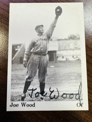 TCMA 1977 1920 Cleveland Indians Joe Wood Foto 1 de 2